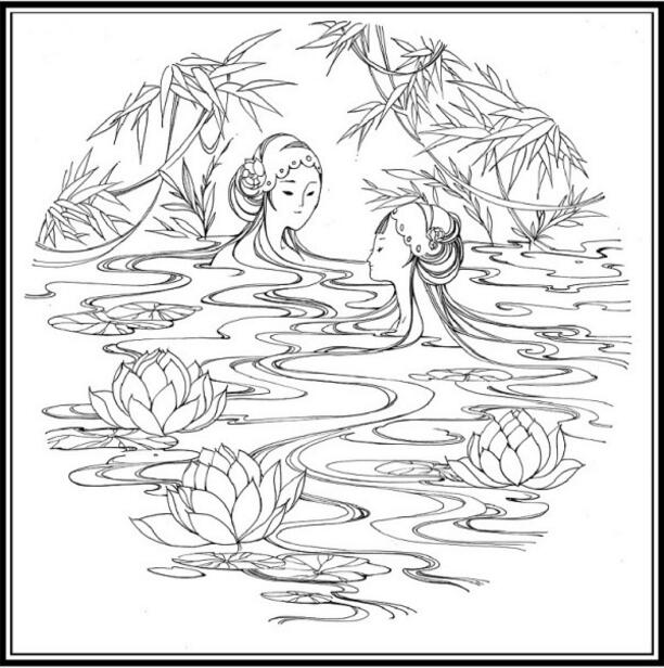 白蛇传的故事白蛇传绘本插画