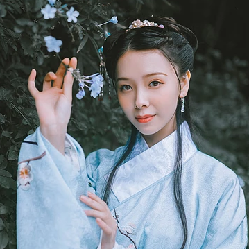 唯美古韵女子头像