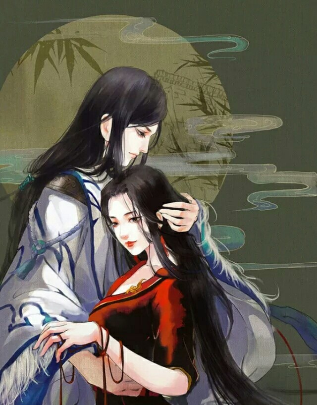 25张超甜情侣古风图片只愿得一人心