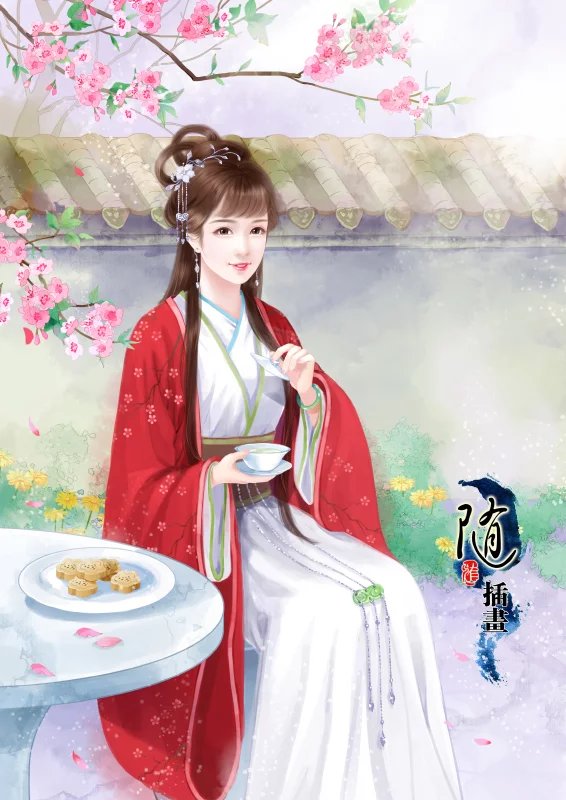 查看《云中帆中国风插画作品第2季（随随老师》原图，原图尺寸：566x800
