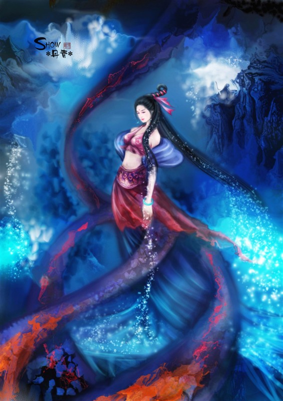 查看《中国风系列插画》原图，原图尺寸：565x800