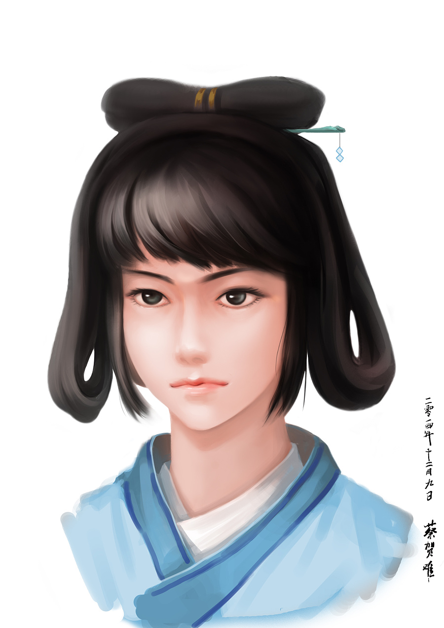 查看《女头像-中国唯美风》原图，原图尺寸：2480x3508