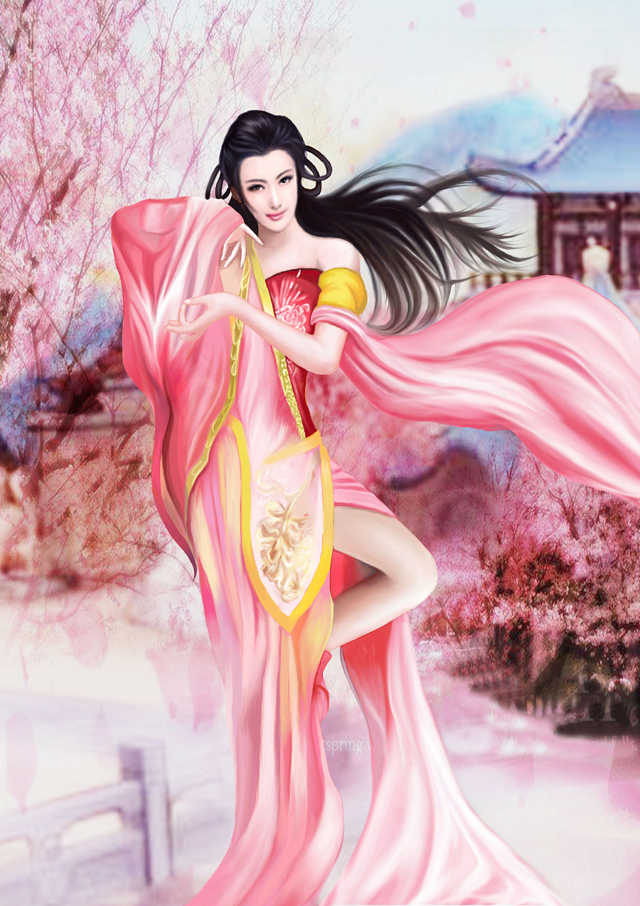 查看《写实插画《中国风》系列#动漫作品#》原图，原图尺寸：2480x3508
