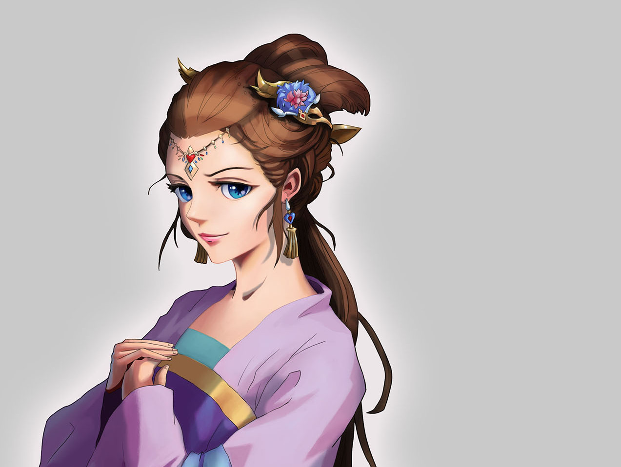 中国风插画练习 