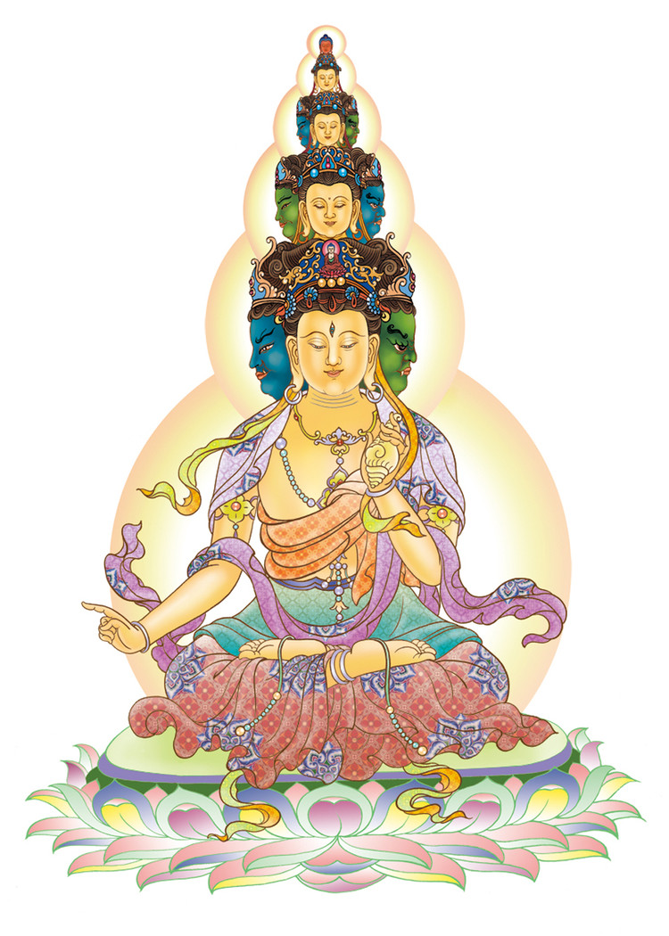 典雅慈祥的四十观音画像艺术（二）