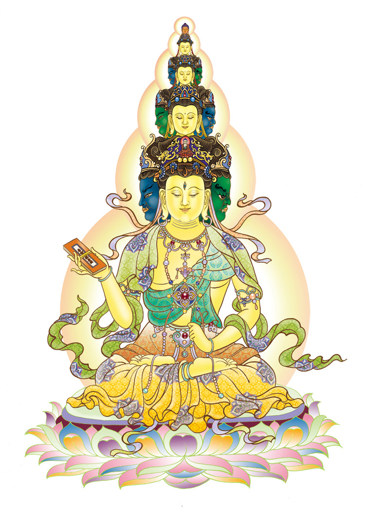 典雅慈祥的四十观音画像艺术（二）