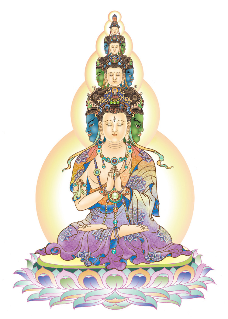 典雅慈祥的四十观音画像艺术（二）