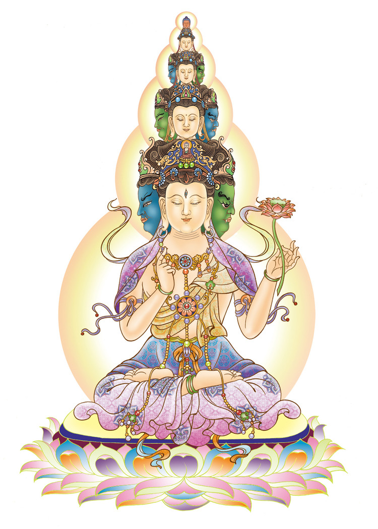 典雅慈祥的四十观音画像艺术（二）