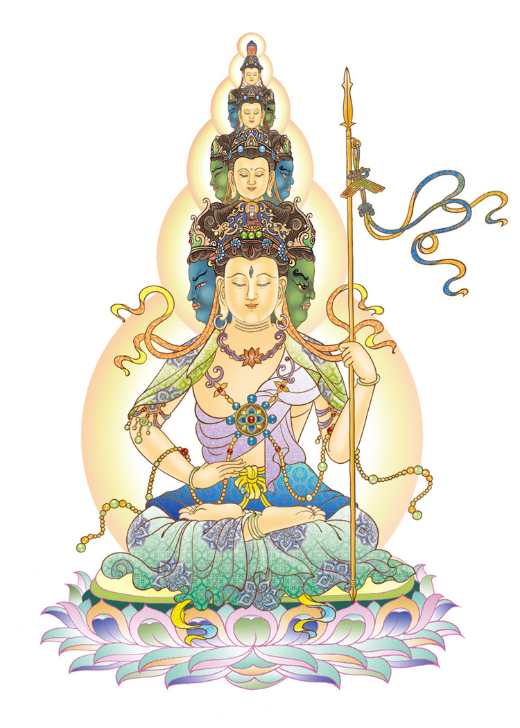 典雅慈祥的四十观音画像艺术（二）