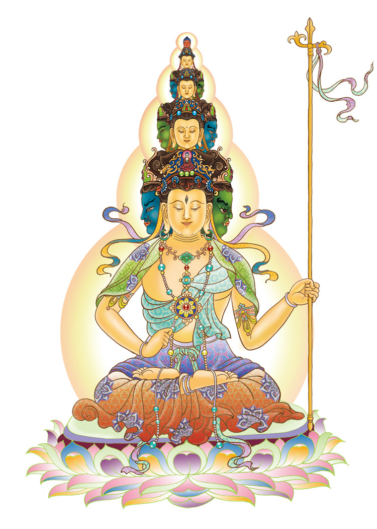 典雅慈祥的四十观音画像艺术（二）