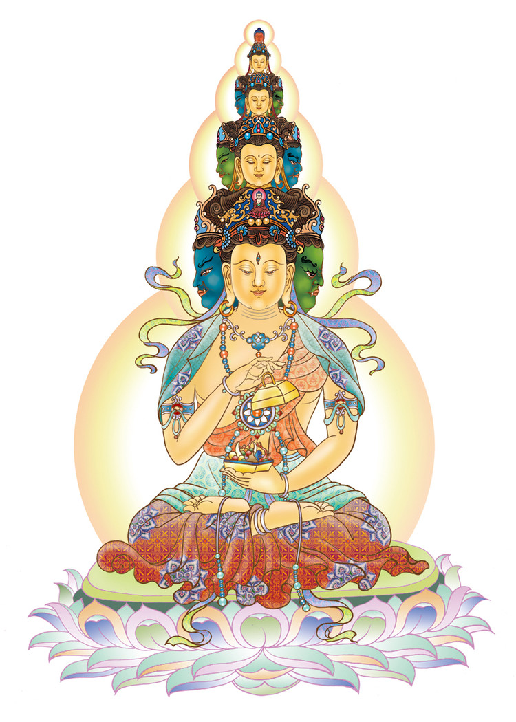 典雅慈祥的四十观音画像艺术（二）