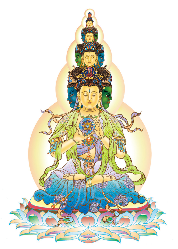 典雅慈祥的四十观音画像艺术（二）