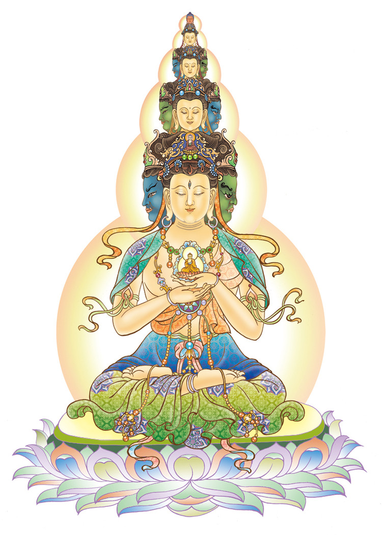 典雅慈祥的四十观音画像艺术（二）