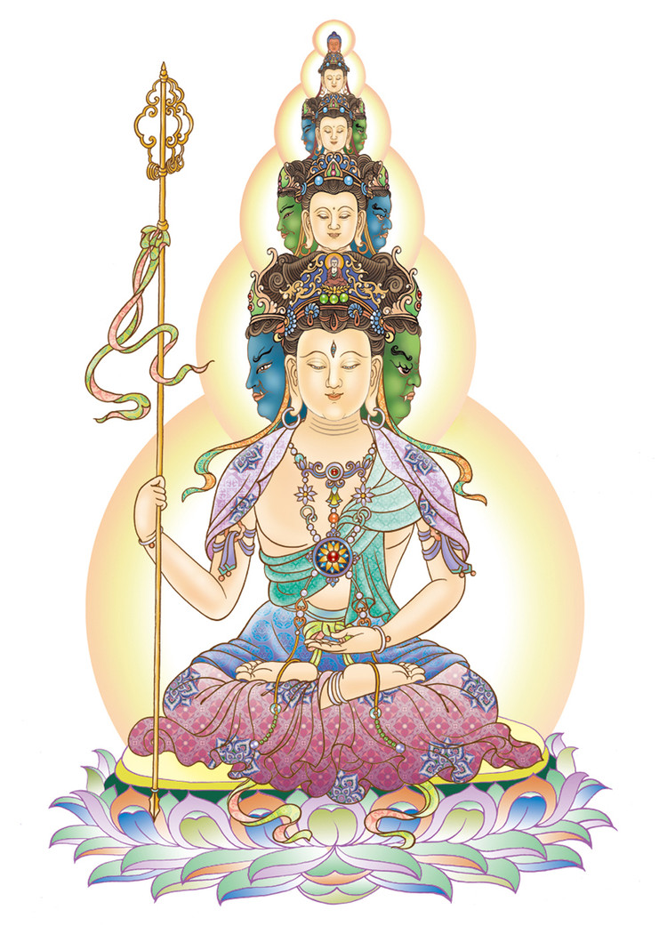 典雅慈祥的四十观音画像艺术（二）