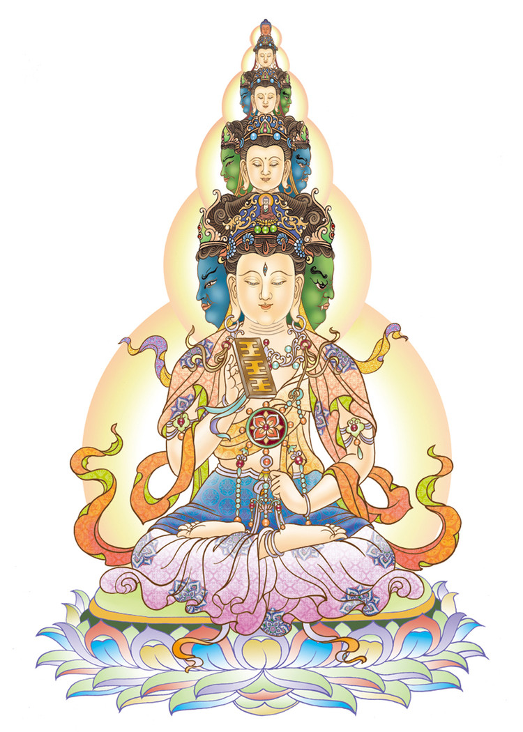 典雅慈祥的四十观音画像艺术（二）