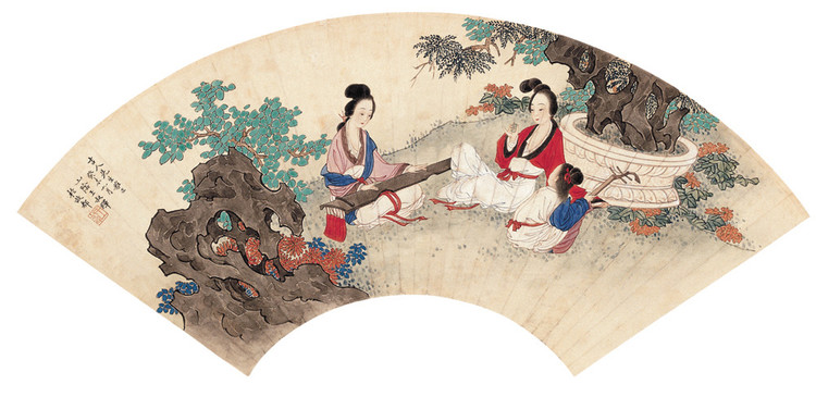 王叔晖的中国人物绘画