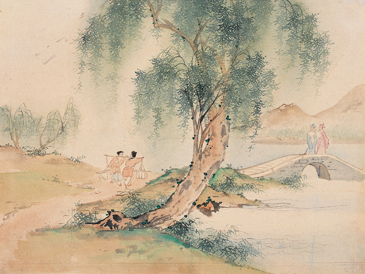 王叔晖的中国人物绘画