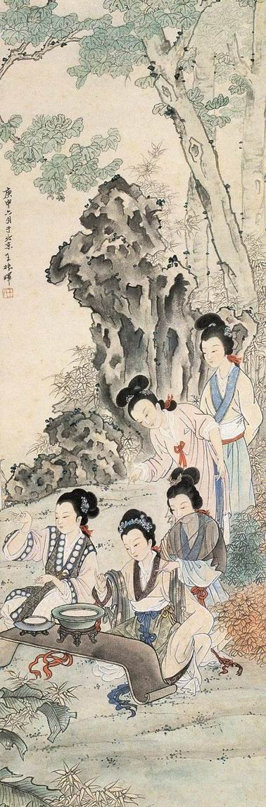 王叔晖的中国人物绘画