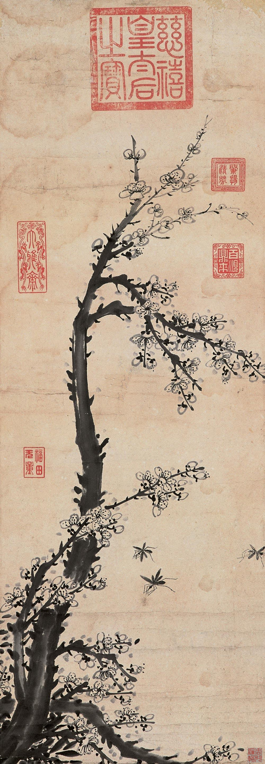 慈禧御笔绘画艺术作品