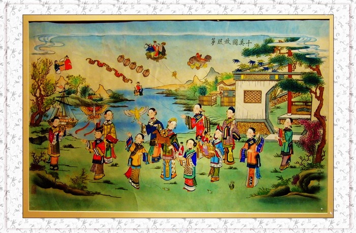 中国民间传统的经典老年画艺术