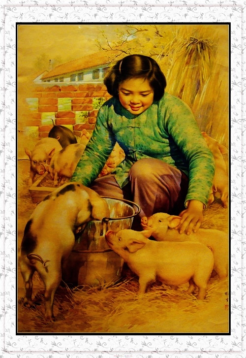 中国民间传统的经典老年画艺术