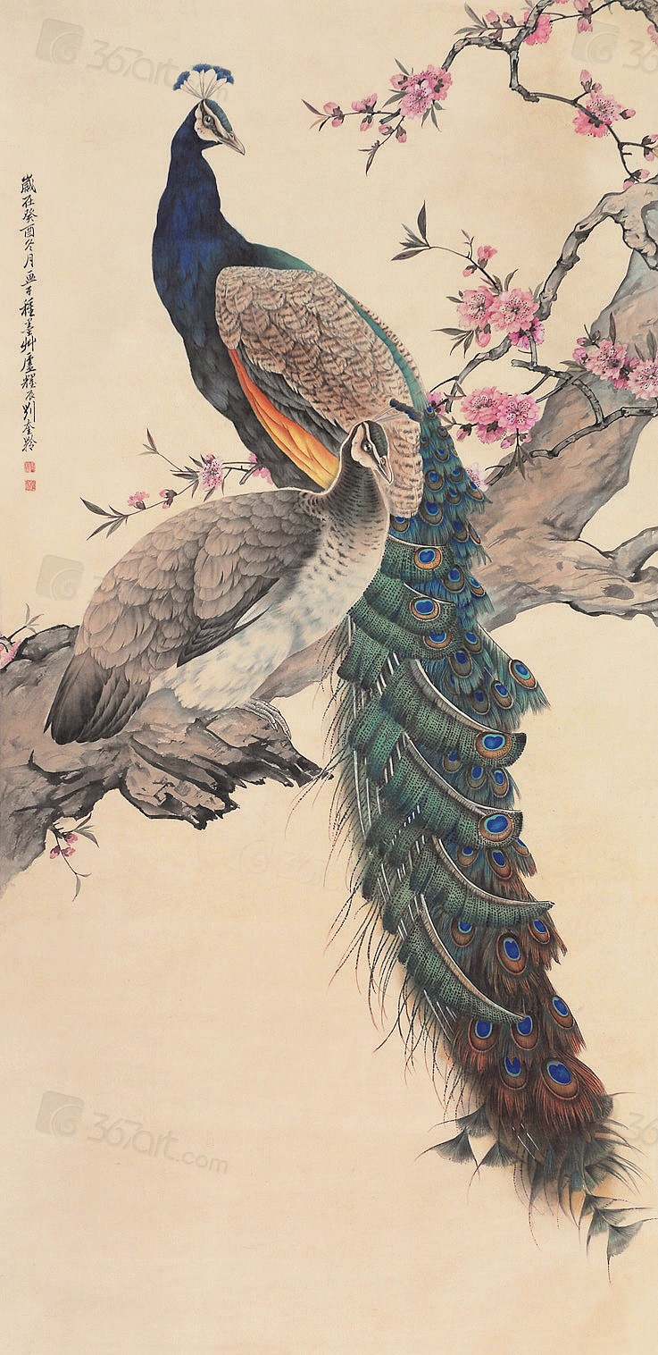 当代画家张树立的山水绘画艺术作品（一）