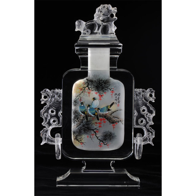 精美的中国传统内画艺术作品