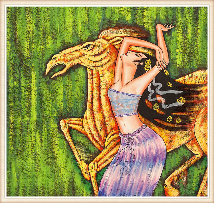 精致的中国民间蜡染画艺术作品（四）