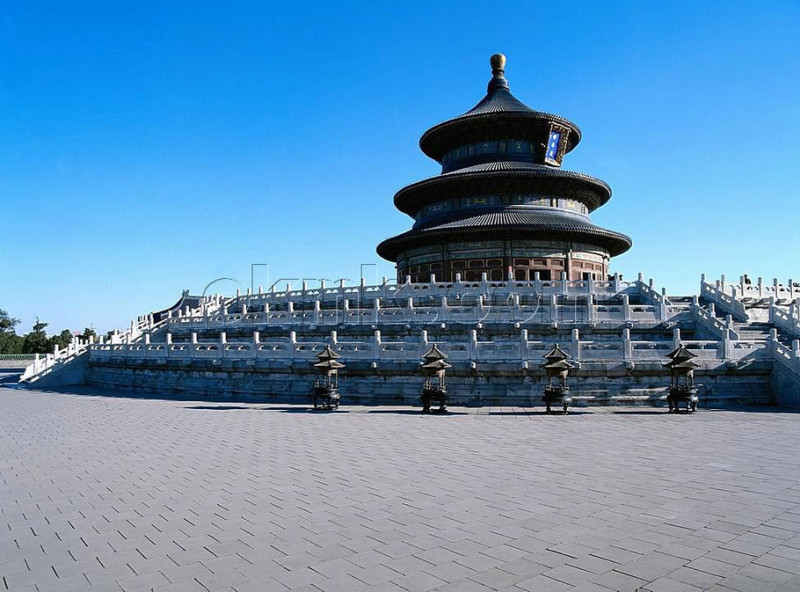 美丽的中国传统建筑天坛
