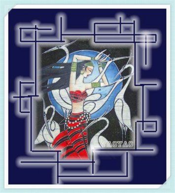 精致的中国民间蜡染画艺术作品（六） 