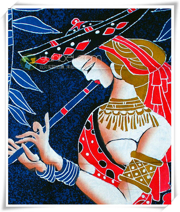 精致的中国民间蜡染画艺术作品（五）