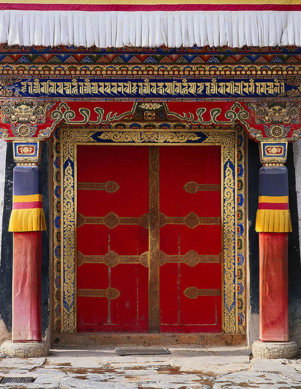 中国传统建筑中的门