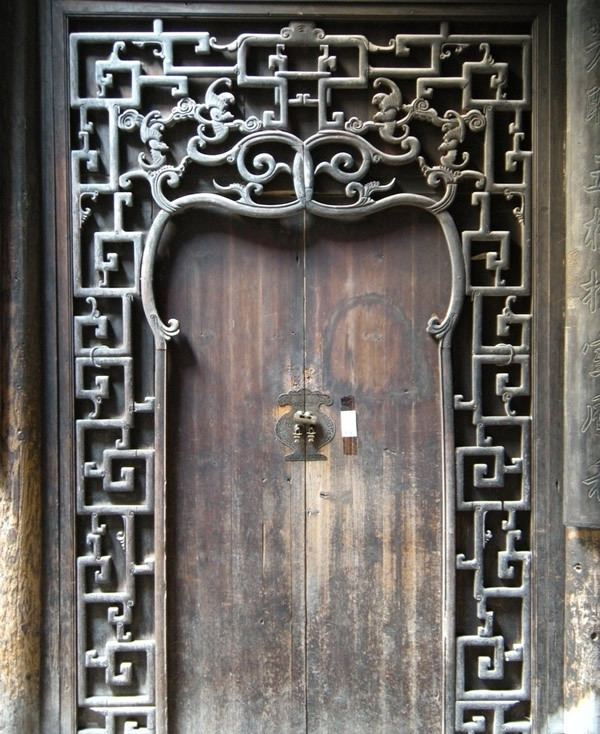 中国传统建筑中的门