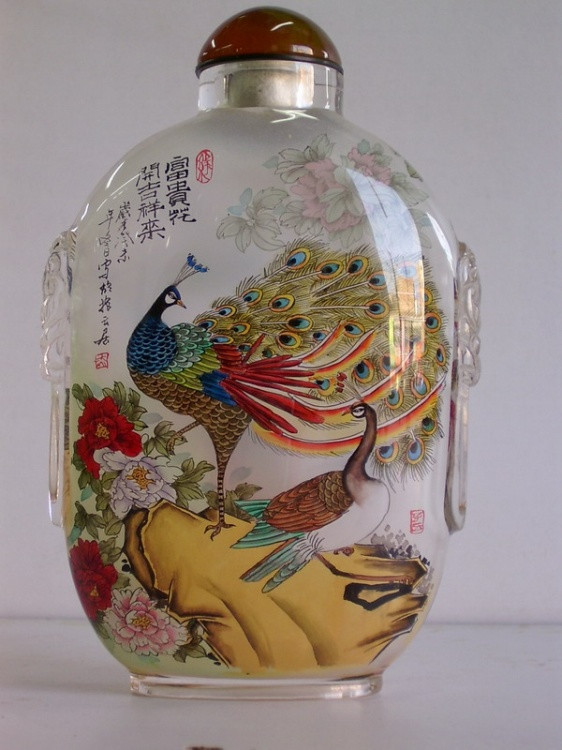 中国传统内画中的精美艺术品