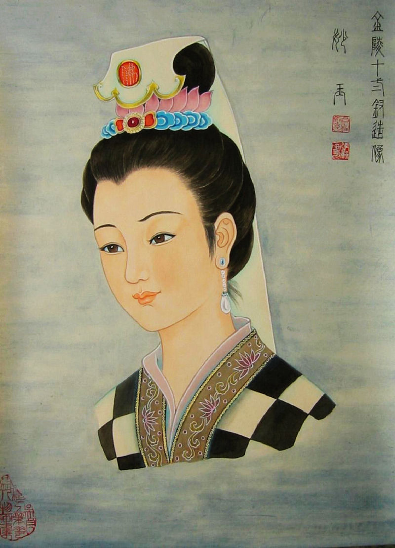 绝美工笔画--红楼梦金陵十二钗