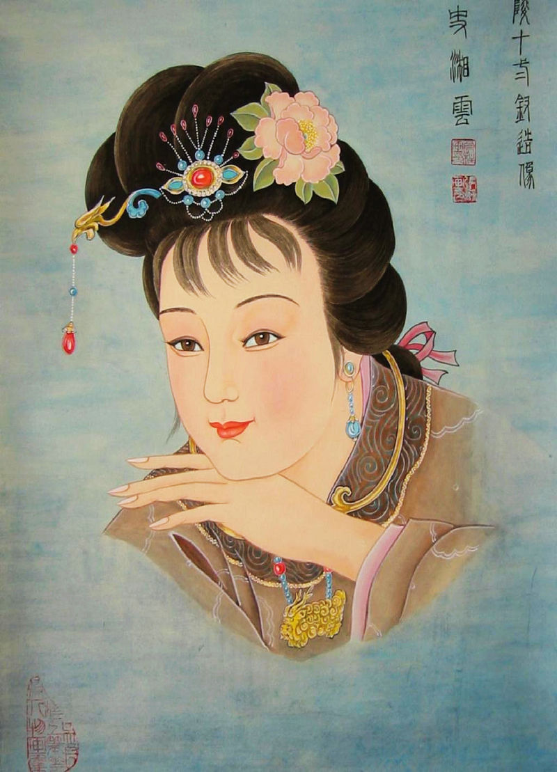 绝美工笔画--红楼梦金陵十二钗