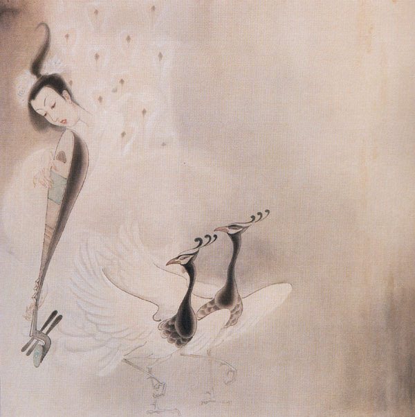 邹莉工笔重彩仕女画《中国后妃百图》（四）