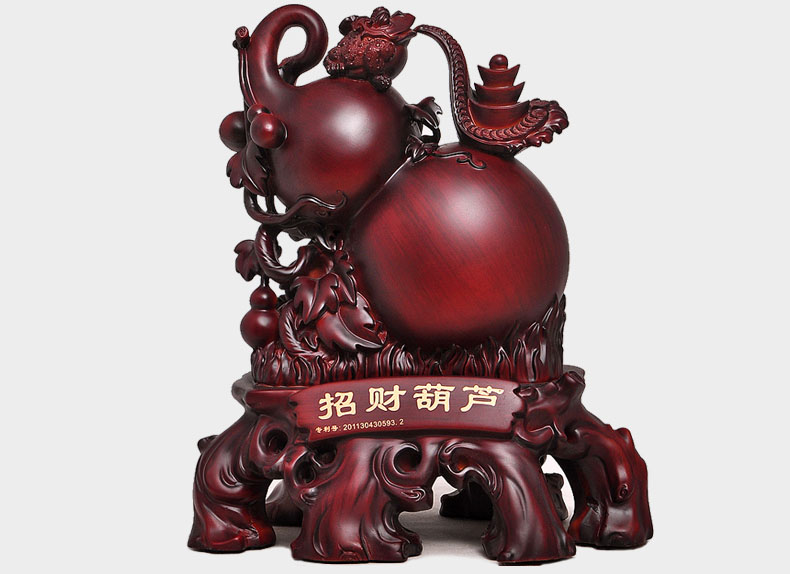 葫芦摆件办公室装饰品招财风水工艺品
