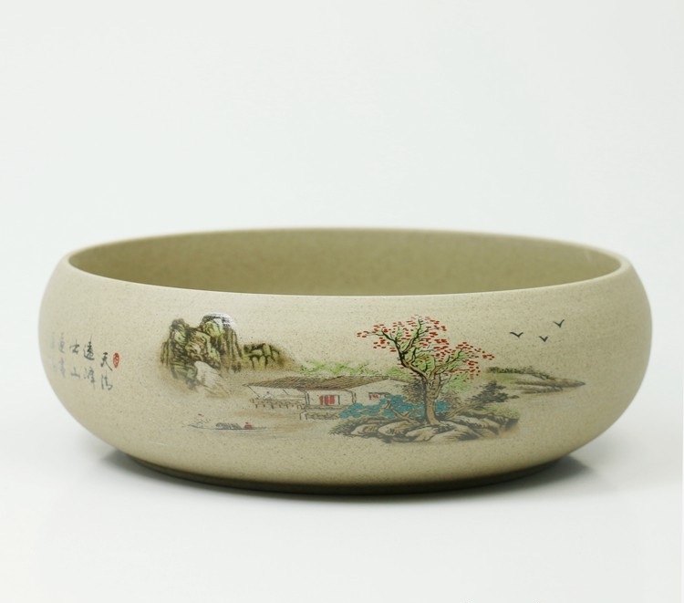 瓷画·水盂（二）