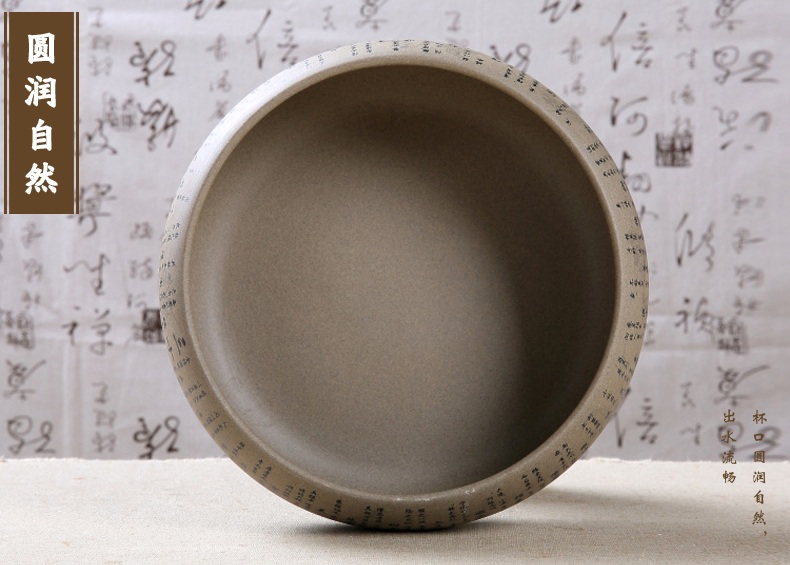 粗陶复古陶瓷水盂