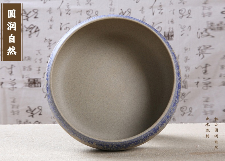 粗陶复古陶瓷水盂
