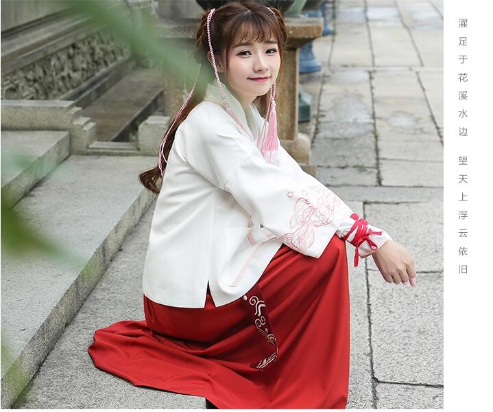 改良汉服古装美女图片