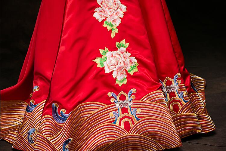 东方韵味新娘礼服中国风中式礼服