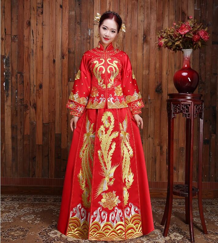 中国风秀禾服嫁衣中式礼服