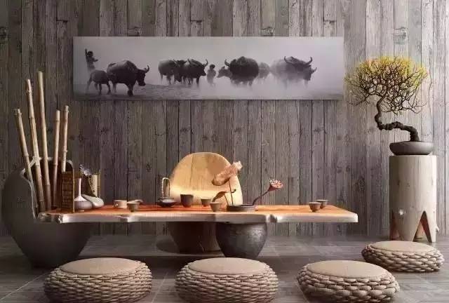一茶一室，一中国