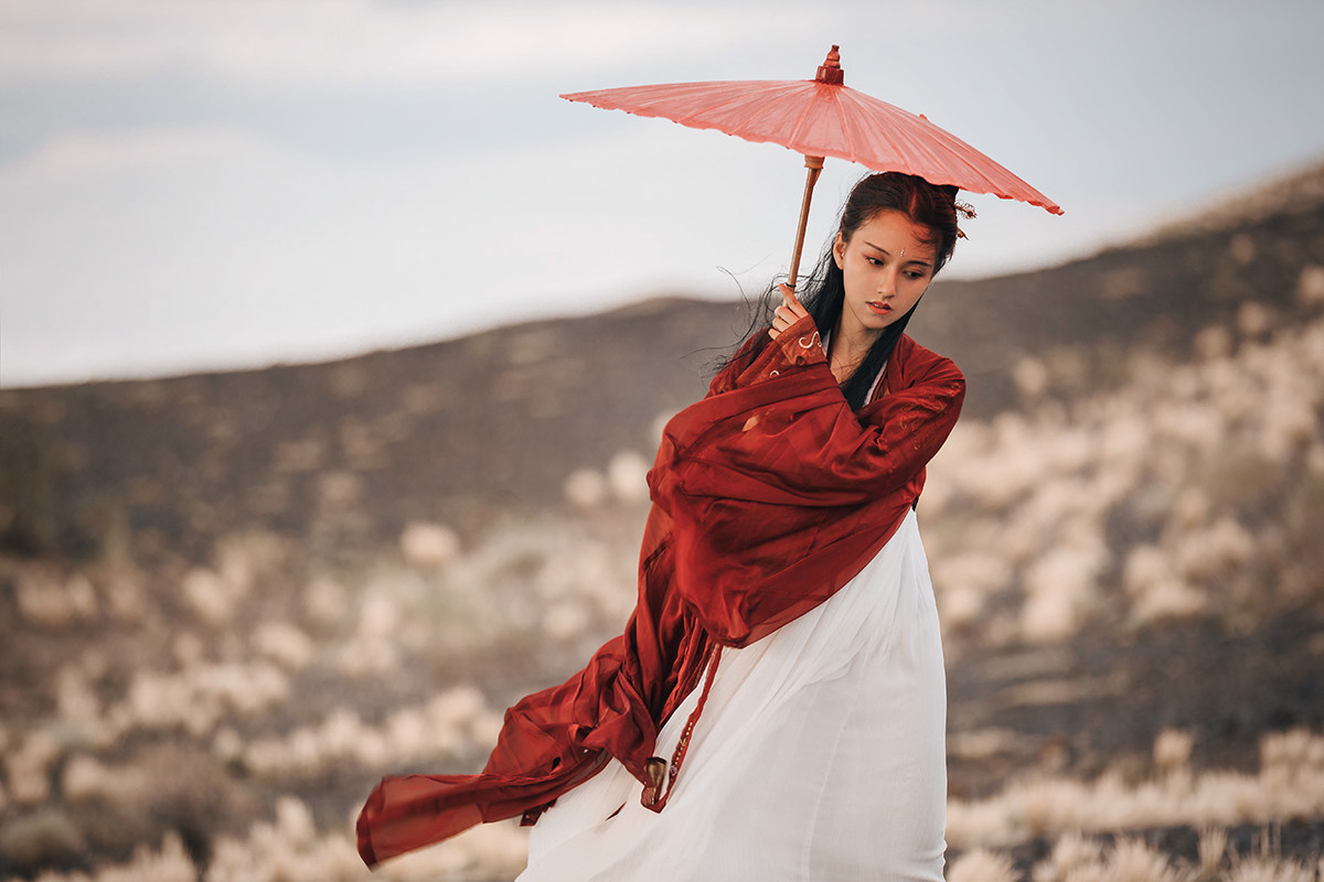 绝美妖娆的古装女子摄影