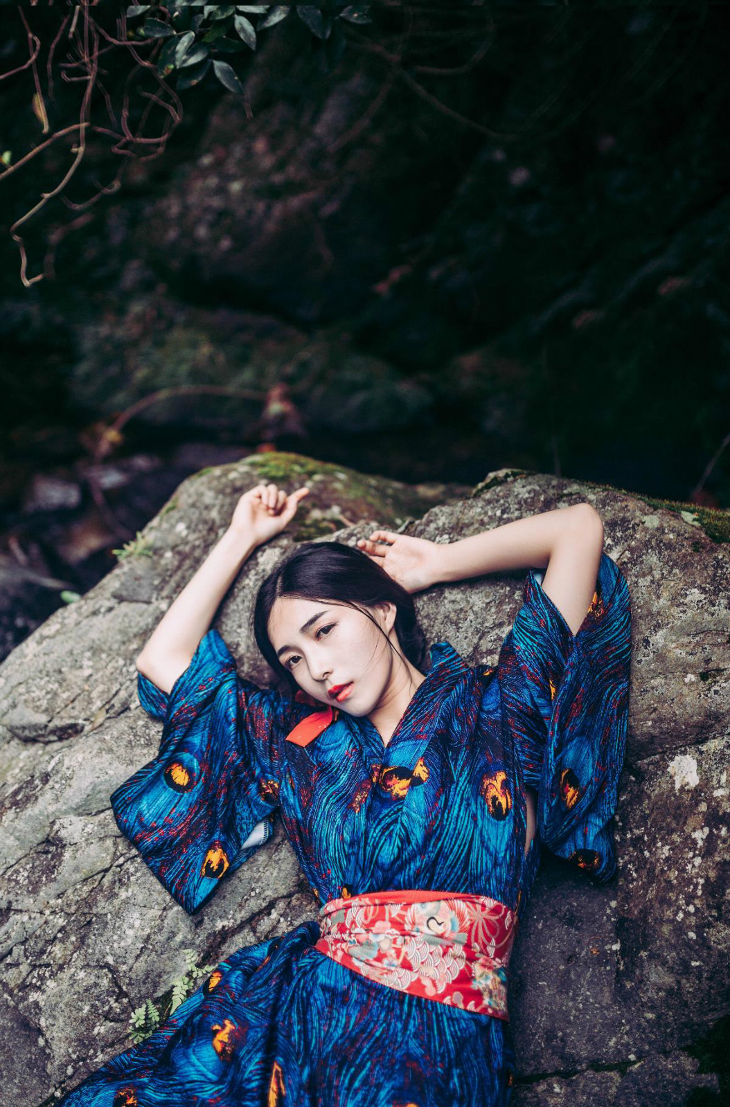 高贵冷艳的古装女子摄影