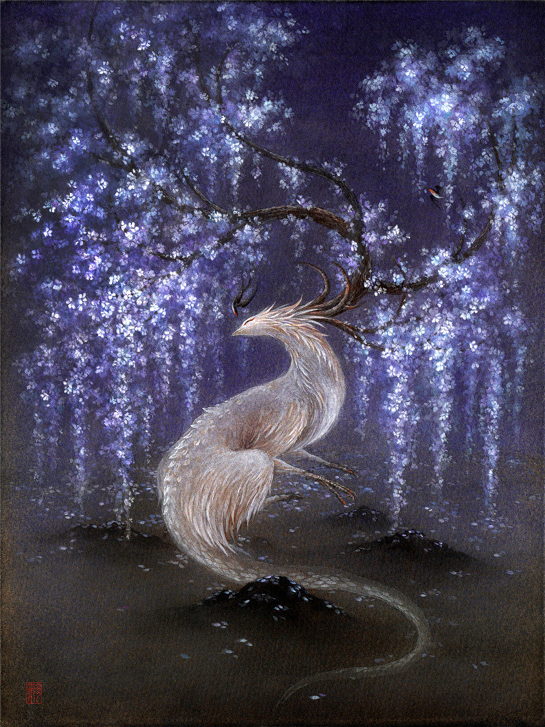 杉泽《息风.飞镰》中国风插画欣赏