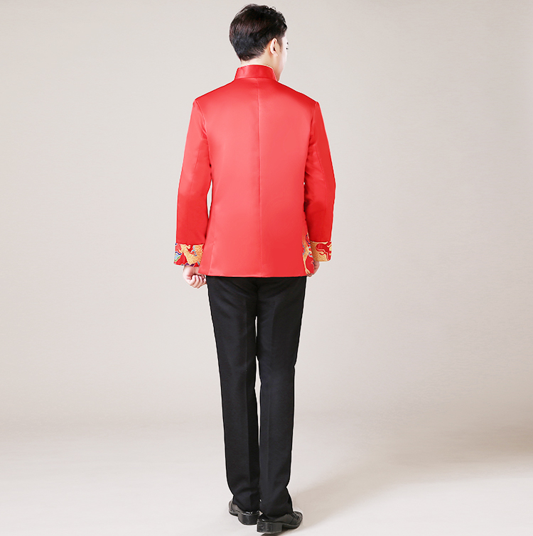 超有气质的中式礼服中山装