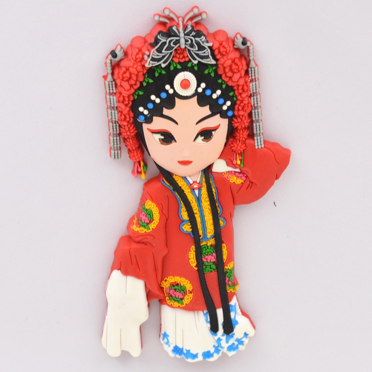 中国风Q版京剧脸谱图片